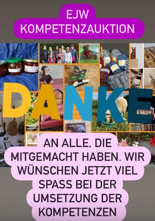 Ejw Inlets Evangelisches Jugendwerk Hessen e.V.: DANKESCHÖN!